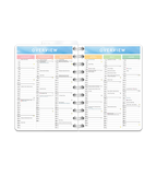 Planner Smart Design - Spiral Binding Small/A6 