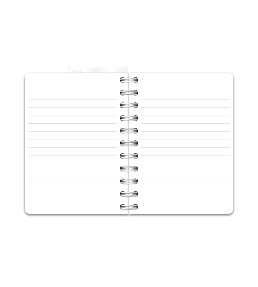Planner Smart Design - Spiral Binding Small/A6 