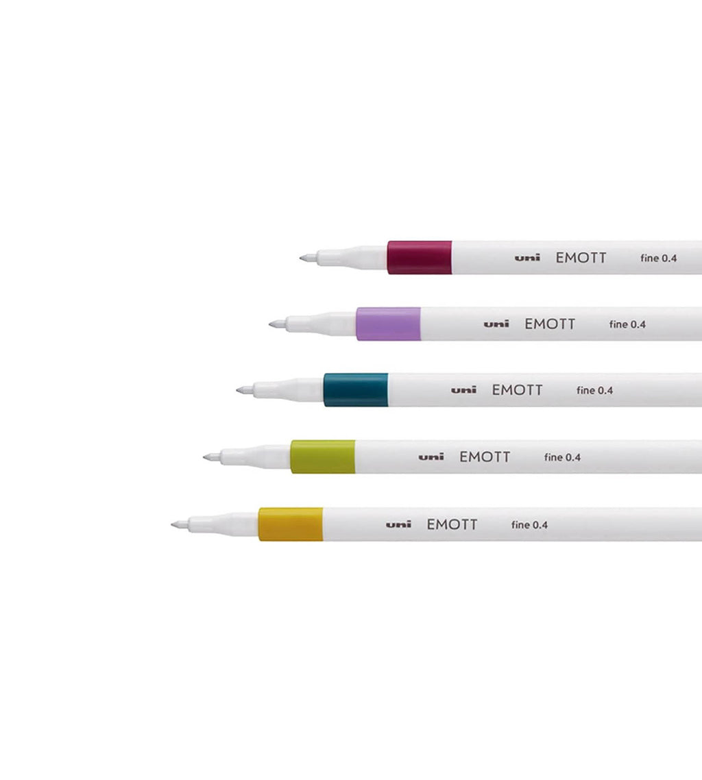 Fineliner - Uni Emott Set - 5-Pack