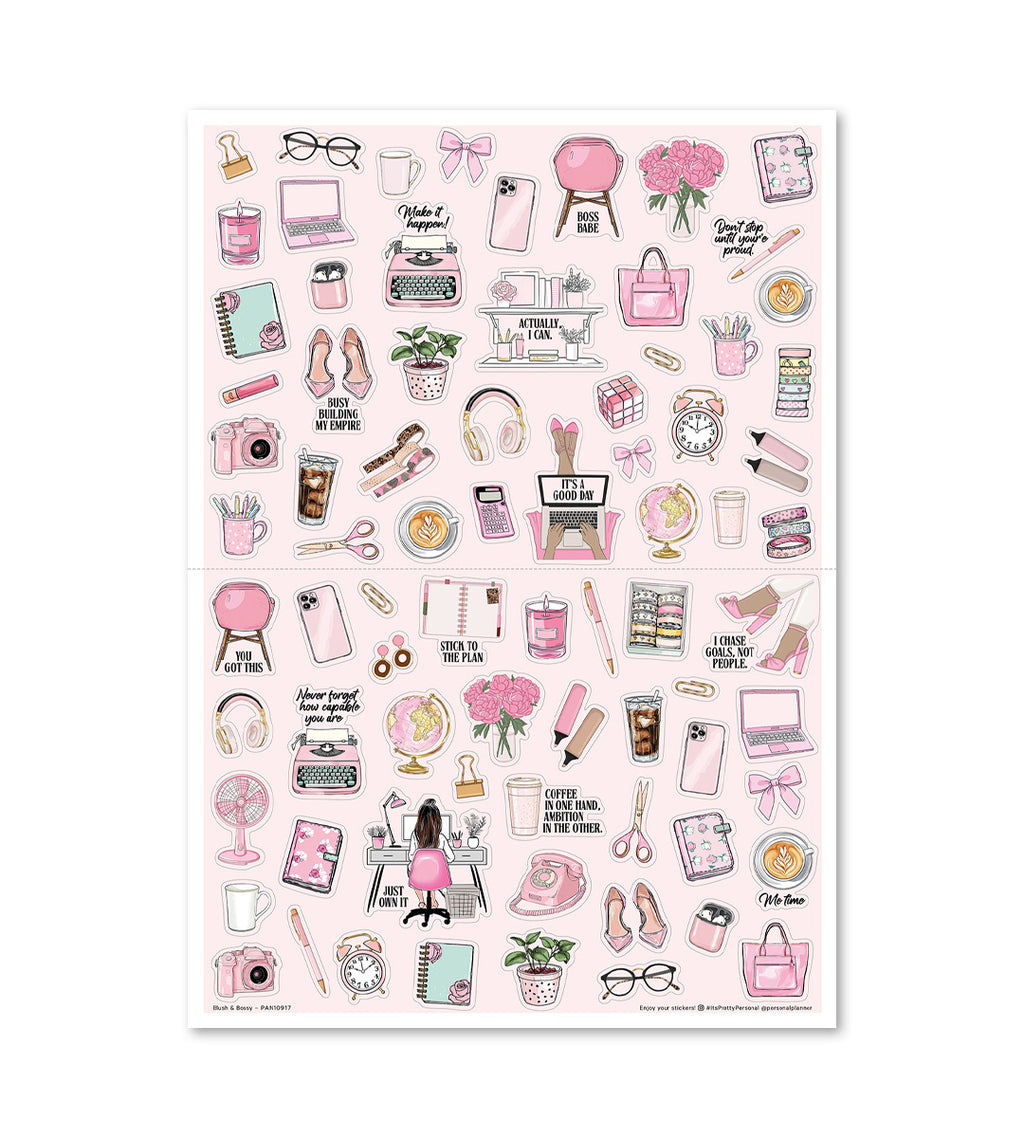 Stickers - Blush & Bossy 