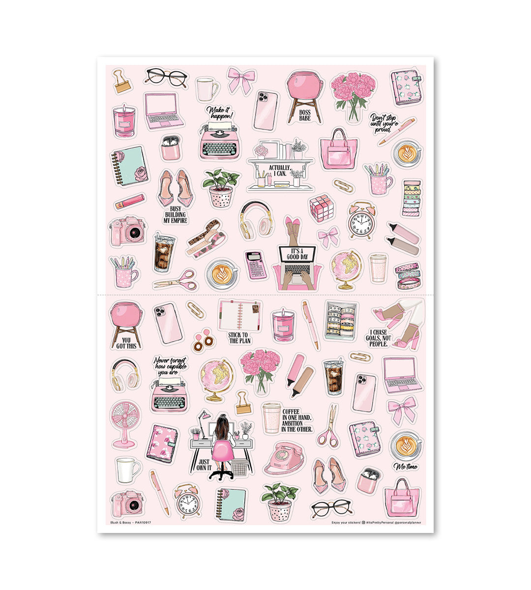 Stickers - Blush & Bossy 