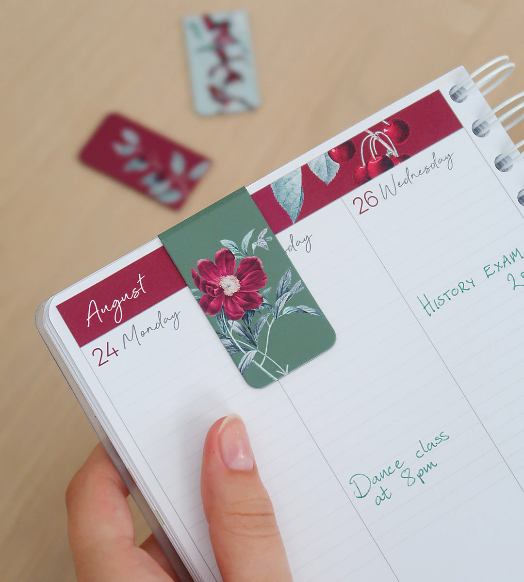 Kit - Cherry me up for planner - sizes A5, A4