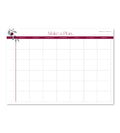 Desk Pad Planner - Monthly Overview A4