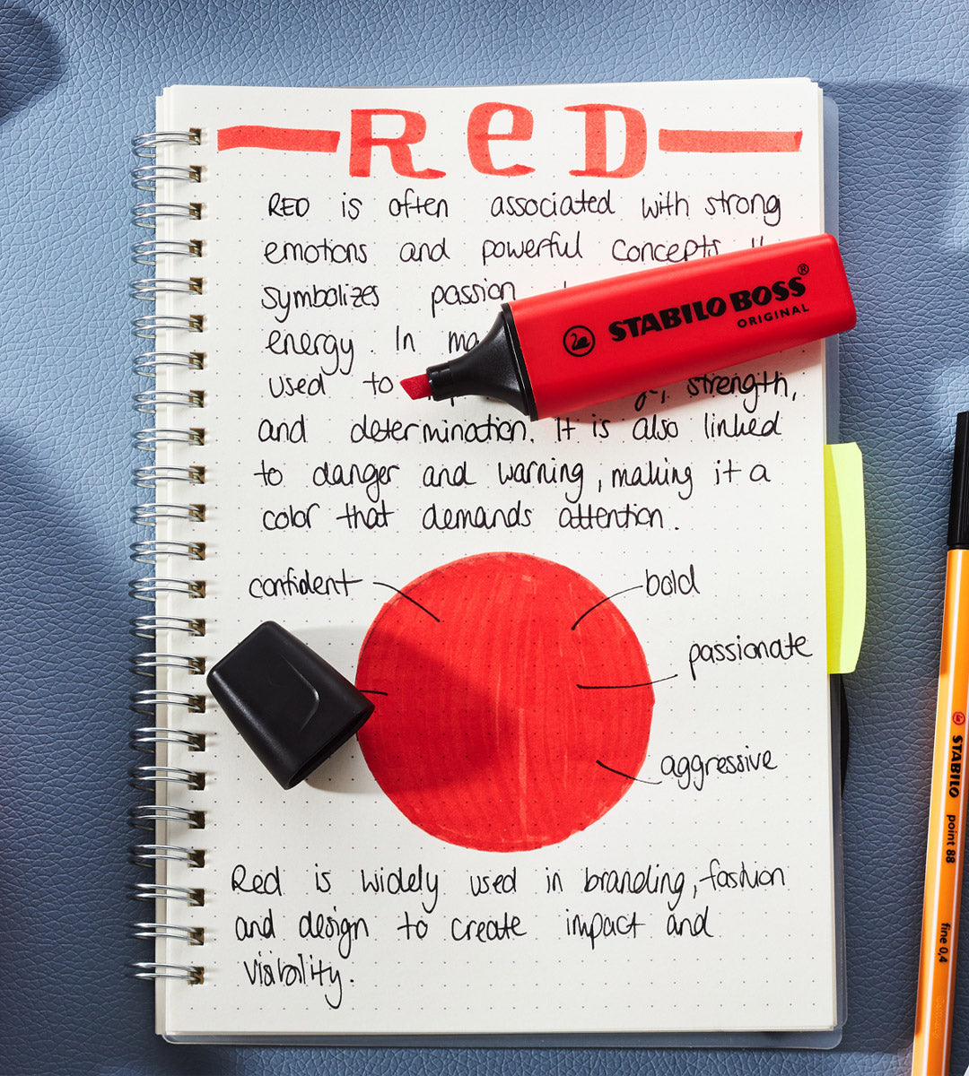 Highlighter - Stabilo Boss Original Carmine Red