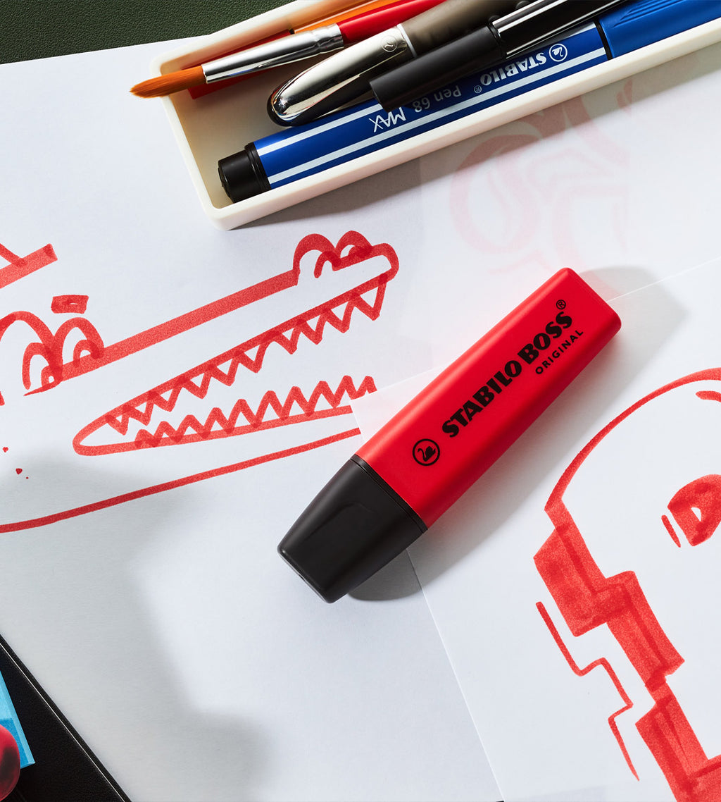 Highlighter - Stabilo Boss Original Carmine Red