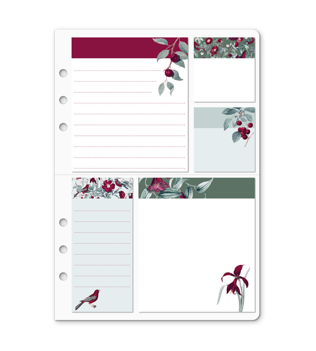 Sticky Notes - Sticky Notes for Organizer - Size A5