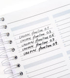 Fineliner - Uni Pin 5 Pack - Black