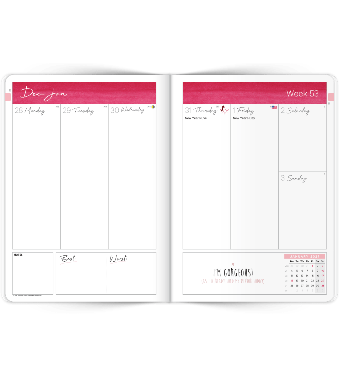 Almanacka - Softcover A6 - Personal Planner