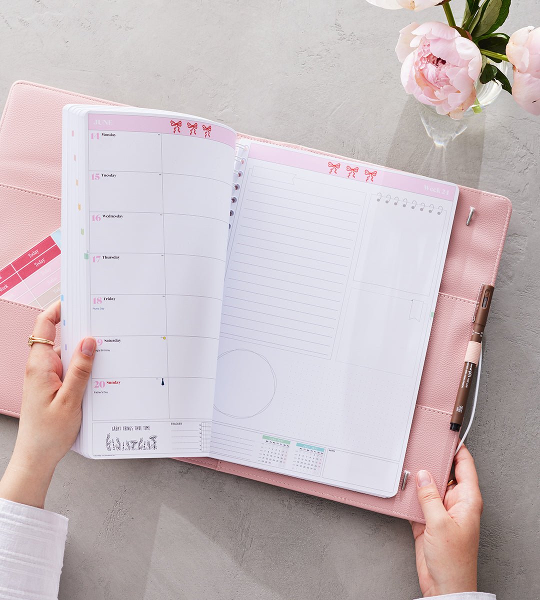 Almanacka - Spiralbindning A4 - Personal Planner