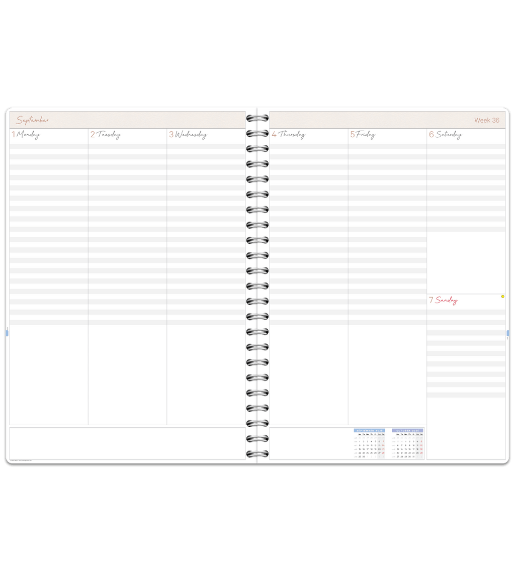 Almanacka - Spiralbindning A4 - Personal Planner
