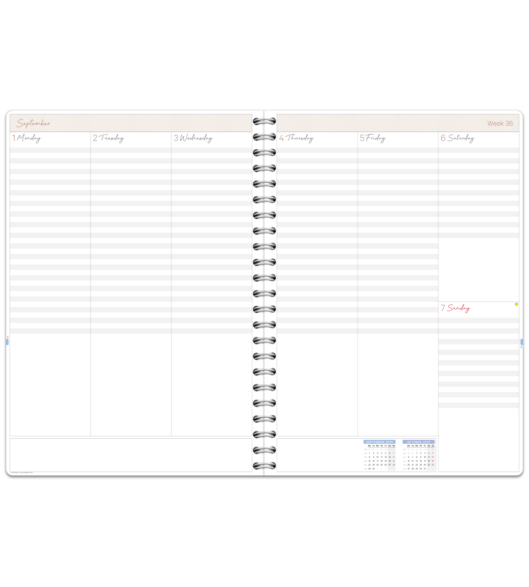 Almanacka - Spiralbindning A4 - Personal Planner