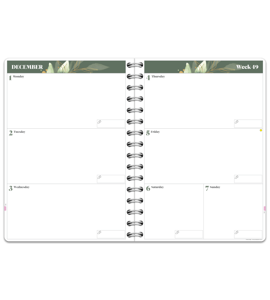 Almanacka - Spiralbindning A5 - Personal Planner