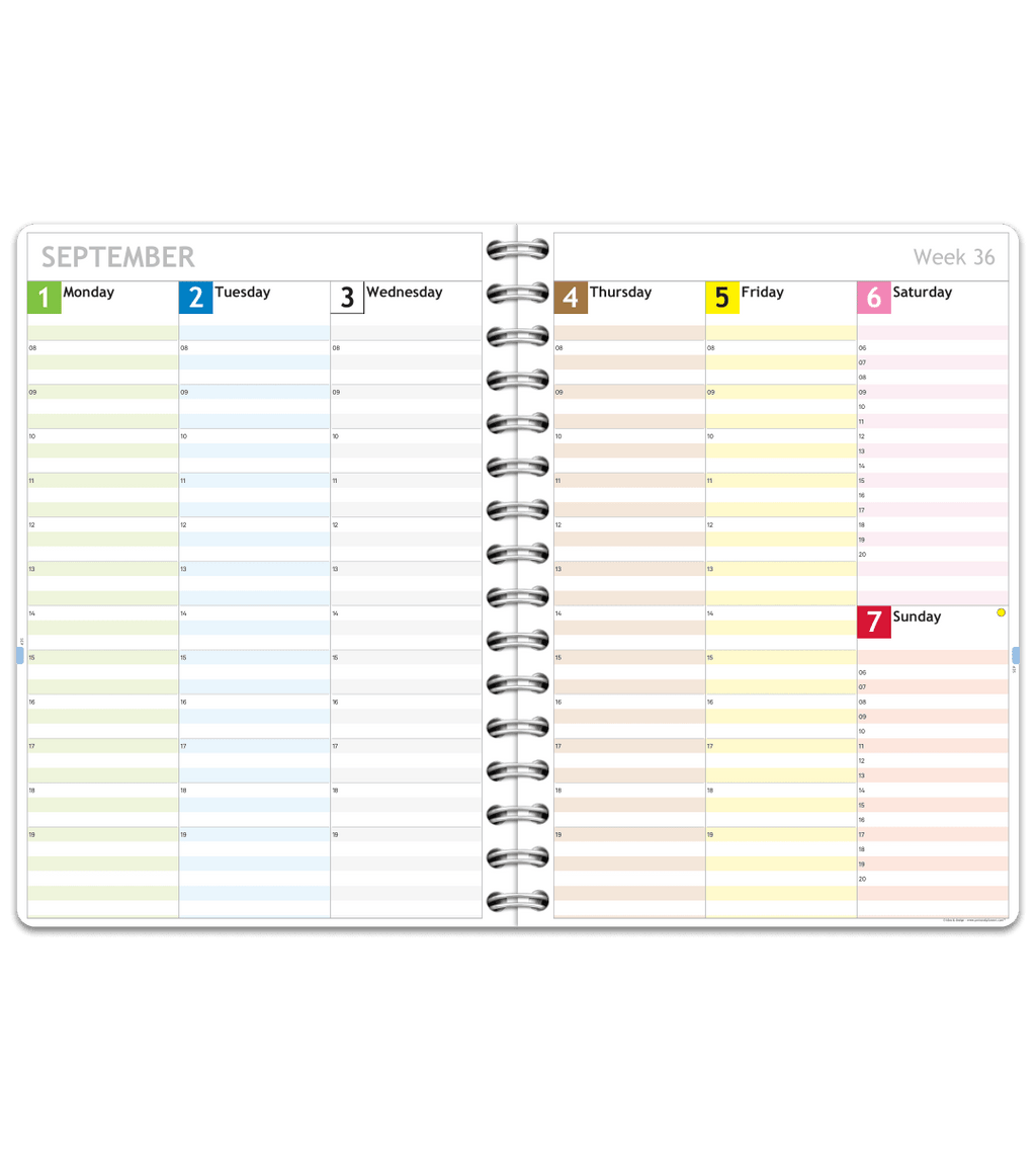 Almanacka - Spiralbindning A5 - Personal Planner