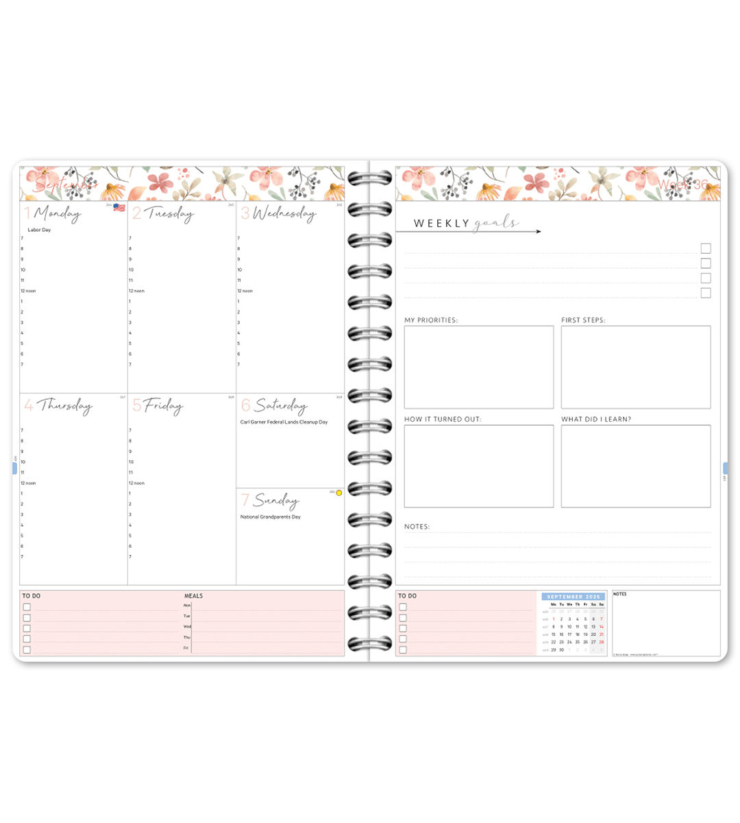 Almanacka - Spiralbindning A5 - Personal Planner