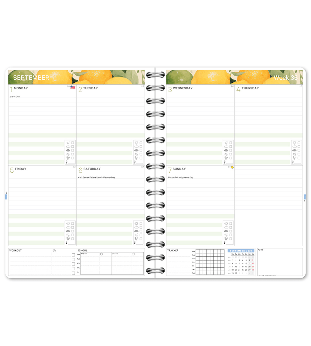Almanacka - Spiralbindning A5 - Personal Planner