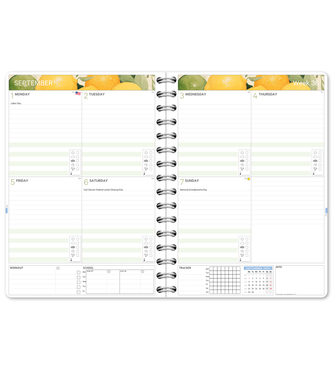 Almanacka - Spiralbindning A5 - Personal Planner