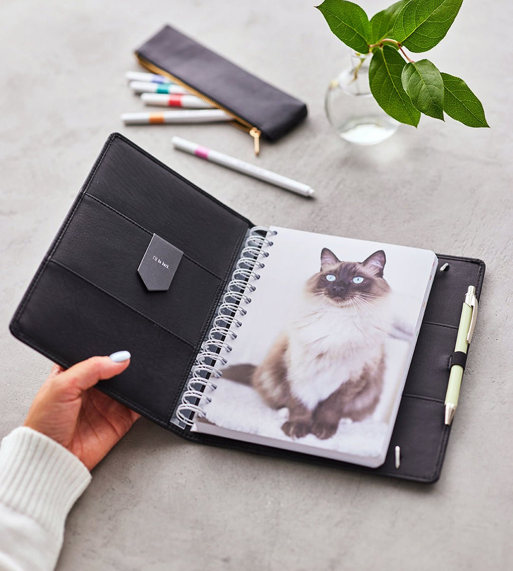 Almanacksfodral - Läder - A5 - Personal Planner