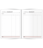 Anteckningsbok - Softcover A6 - Personal Planner