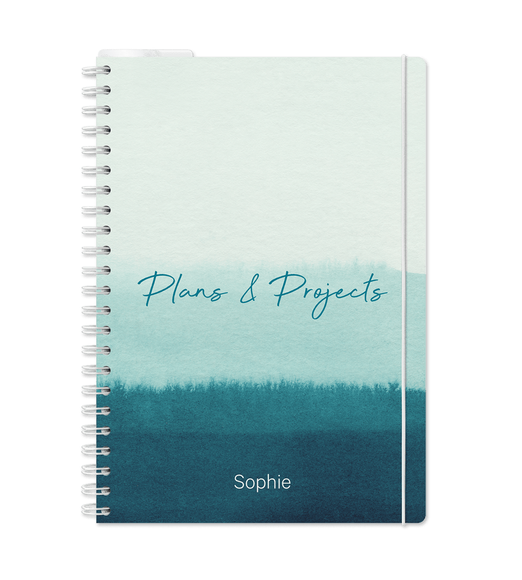 Anteckningsbok - Spiralbindning A4 - Personal Planner