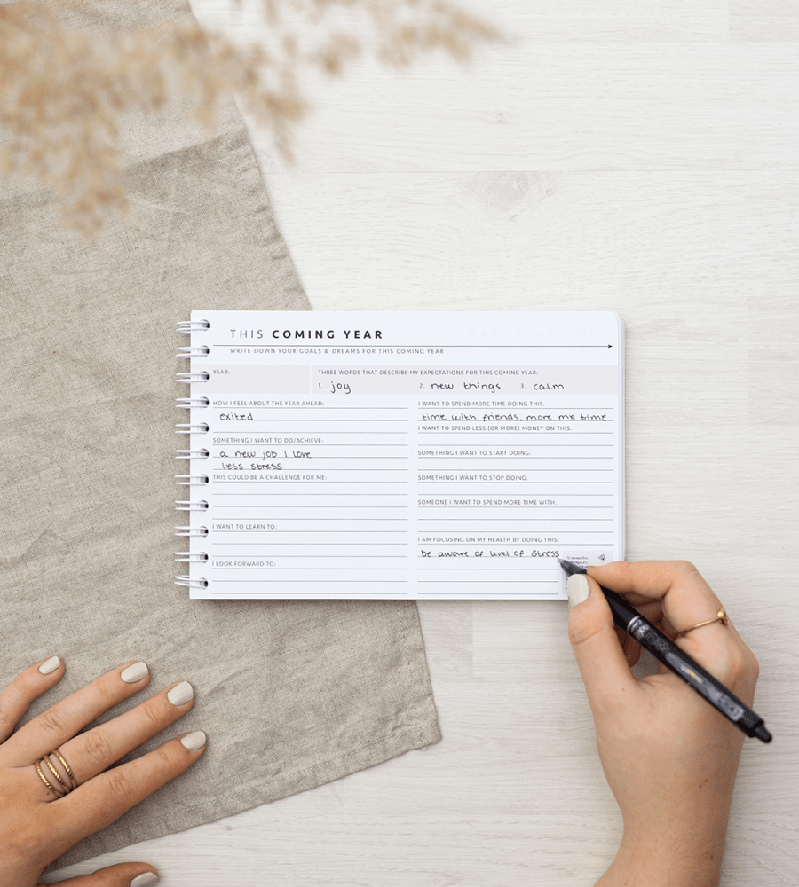Anteckningsbok - Spiralbindning Stor - Personal Planner