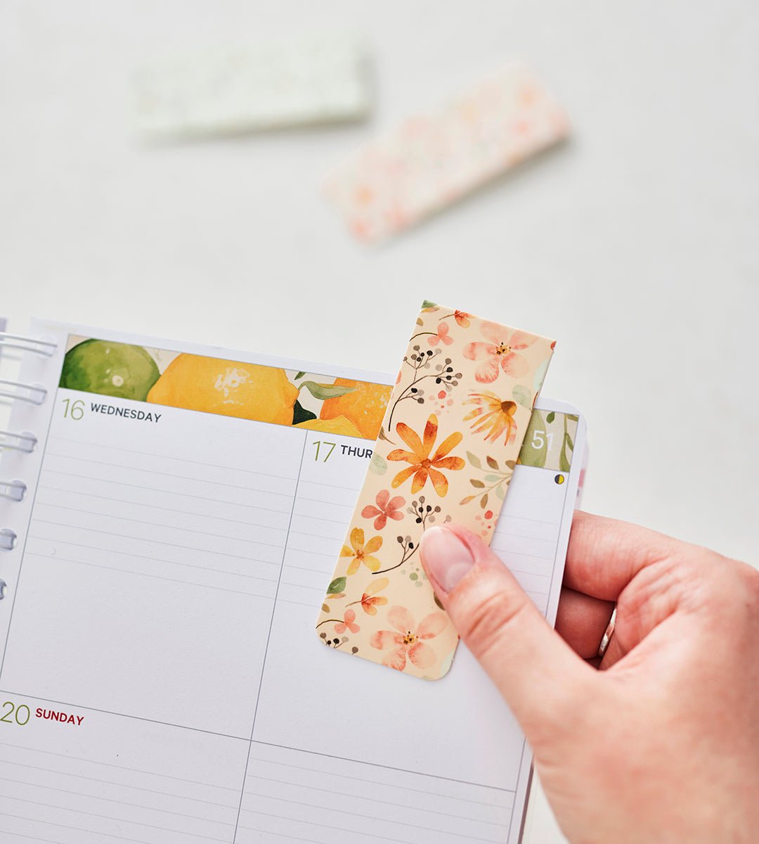 Bokmärken - Bokmärken i papper 3-pack - Personal Planner