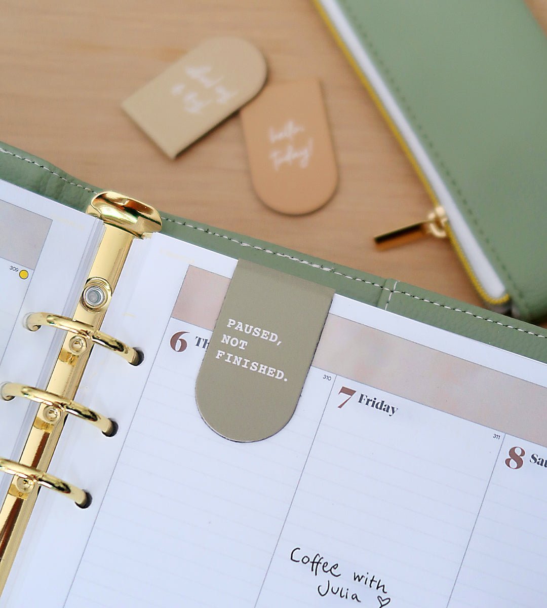 Bokmärken - Magnetbokmärken 3-pack - Personal Planner