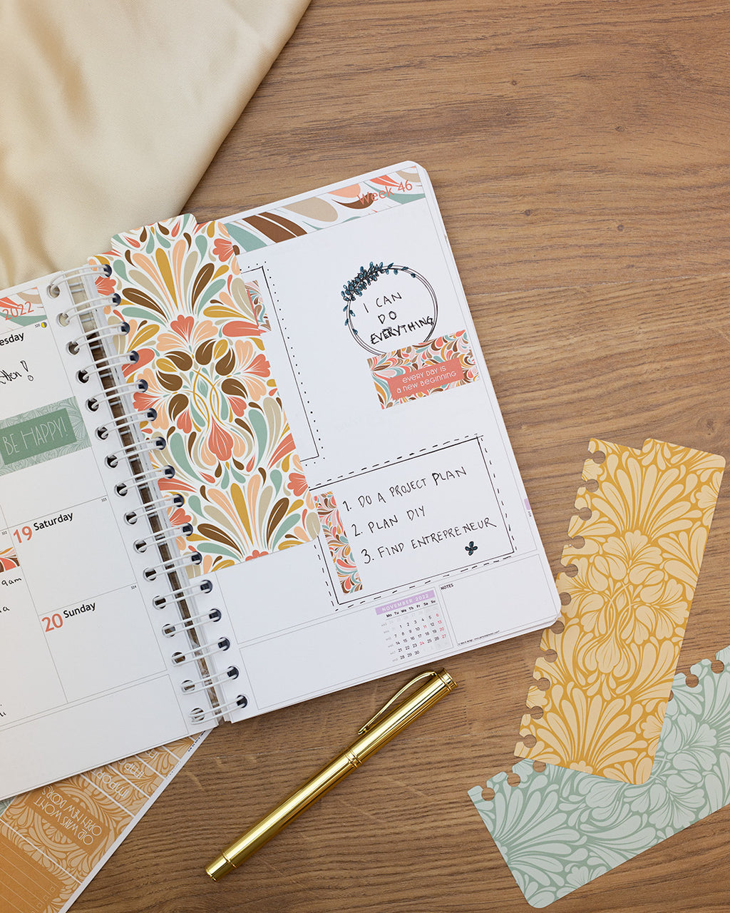 Dividers - Snap-In Dividers for Planner - 3-pack