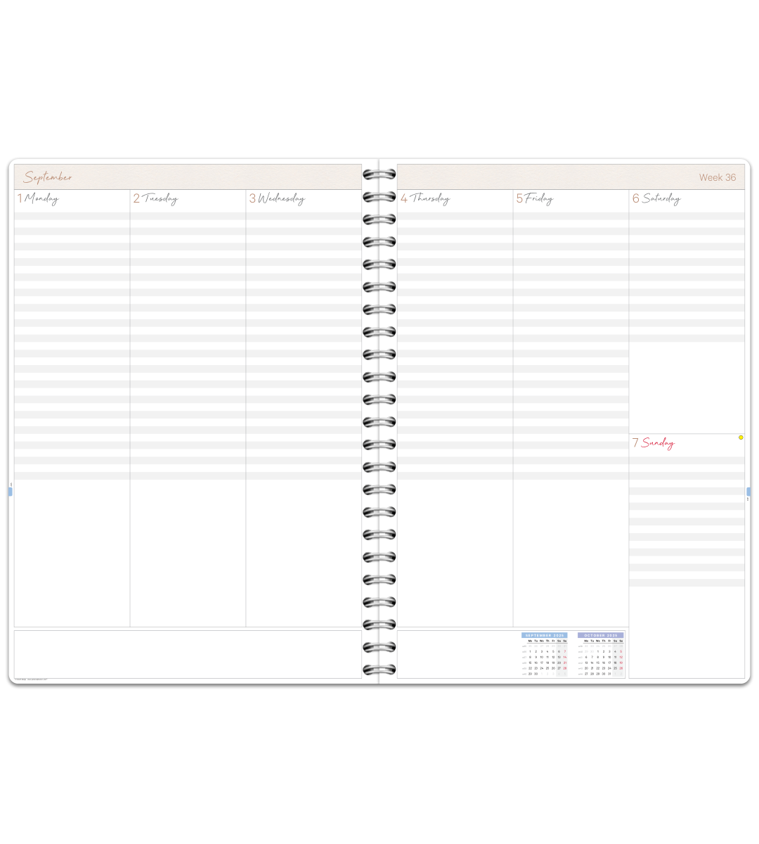 Planner - Spiral Binding A4