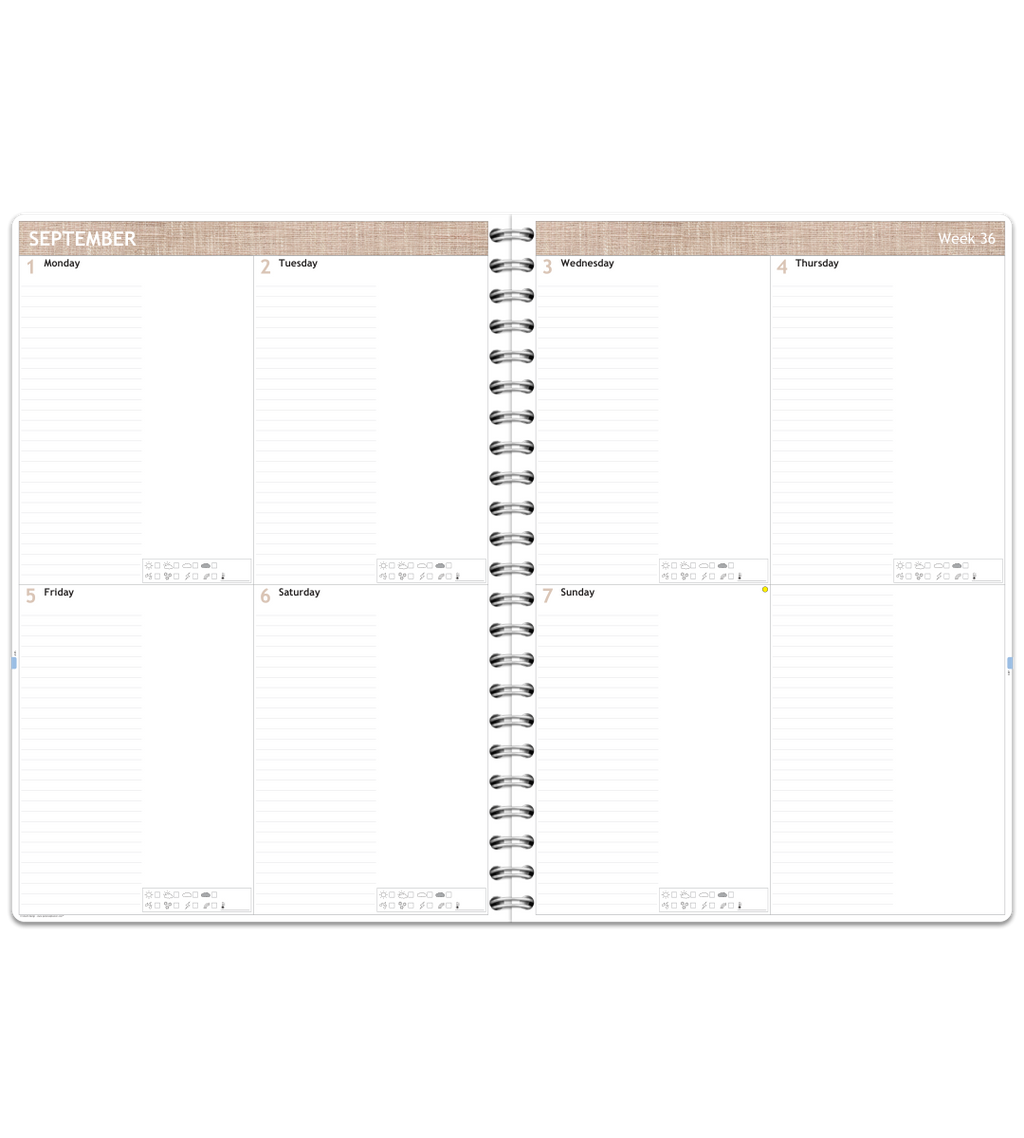 Planner - Spiral Binding A4