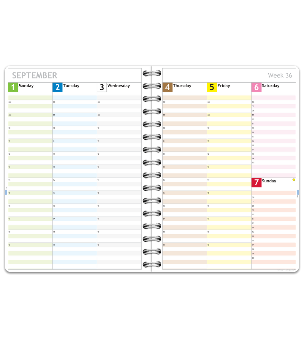 Planner - Spiral Binding A5