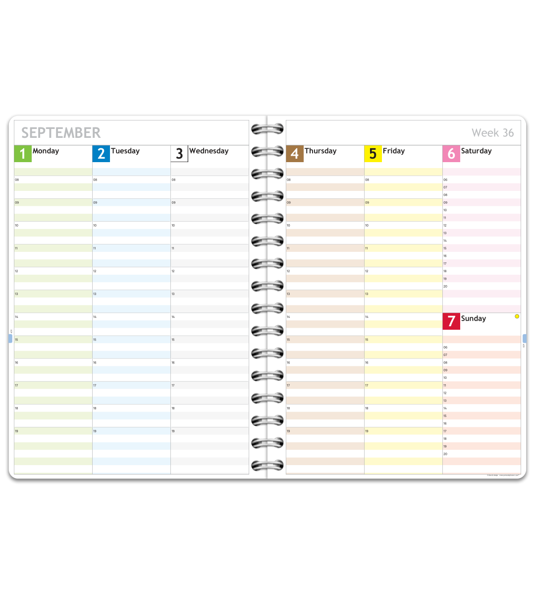 Planner - Spiral Binding A5