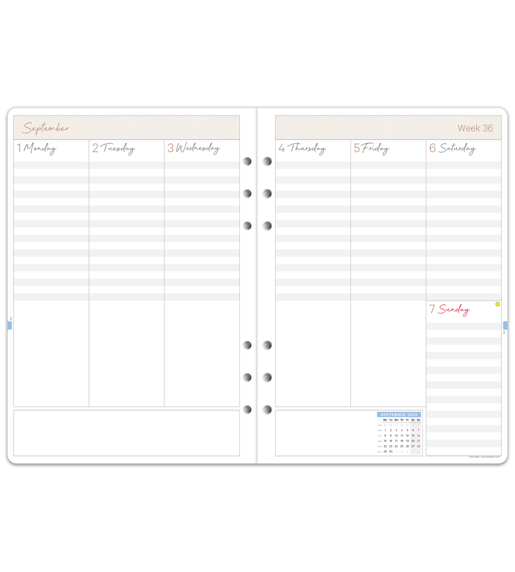 Organizer - Insert A5