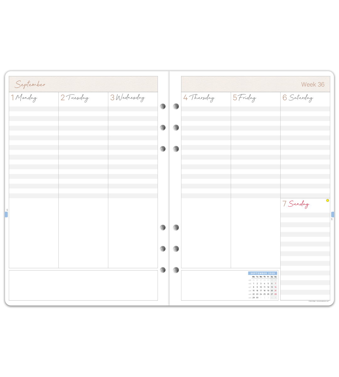 Organizer - Insert A5