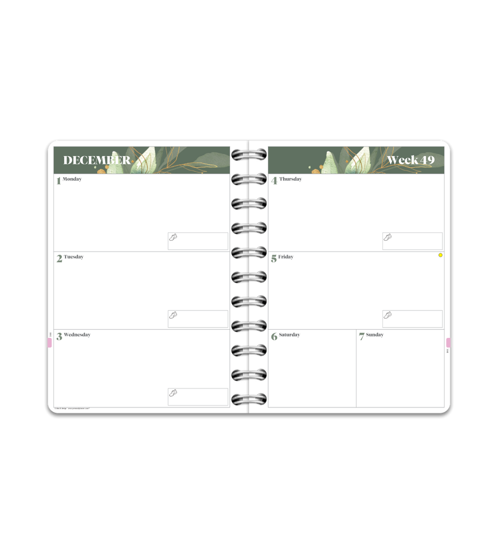 Planner - Spiral Binding A6