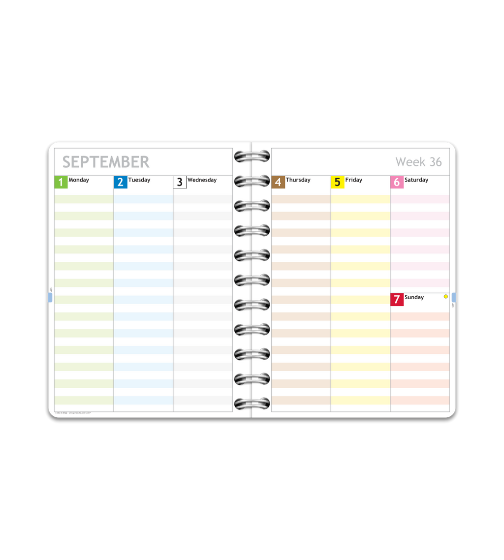 Planner - Spiral Binding A6