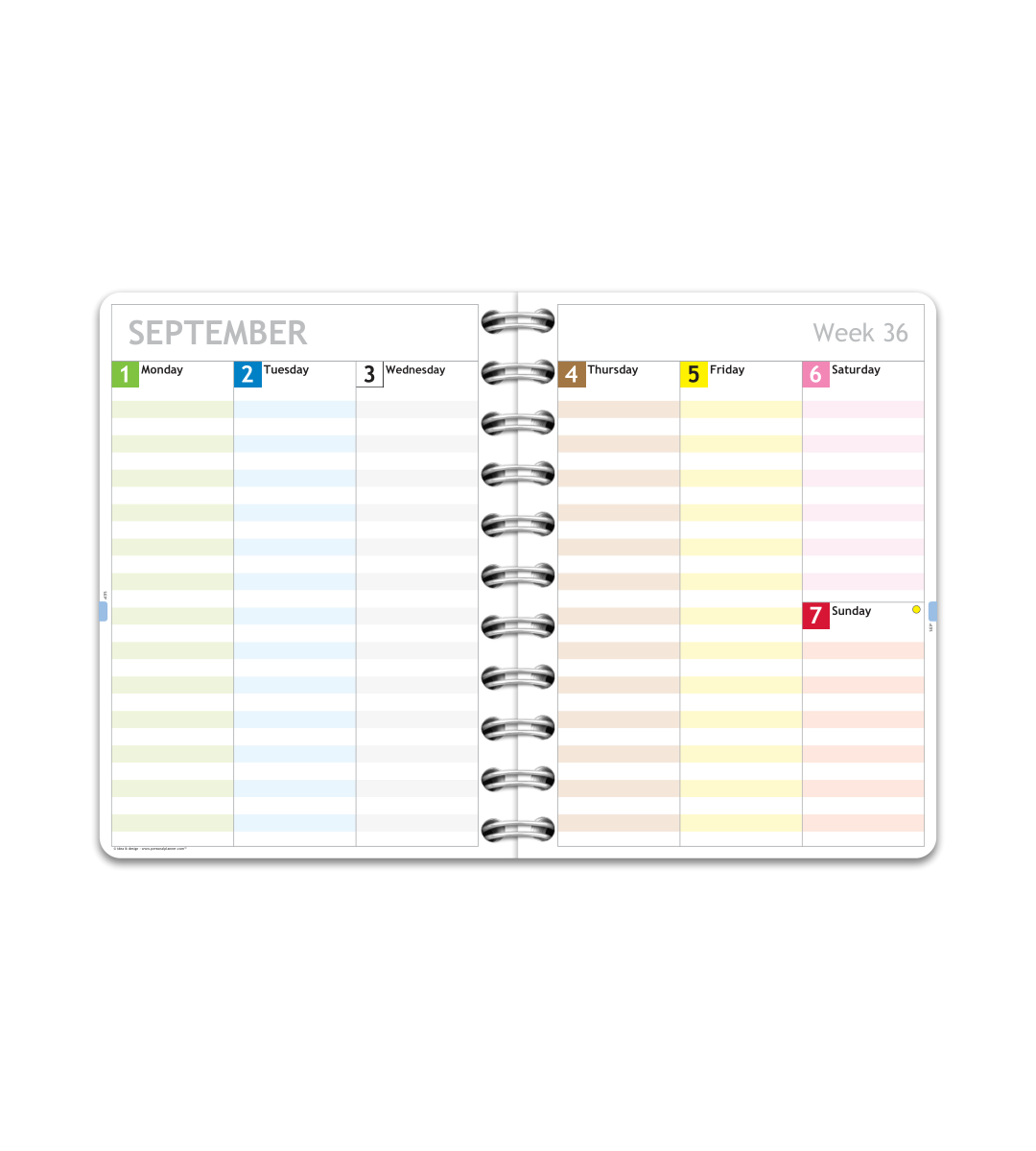 Planner - Spiral Binding A6