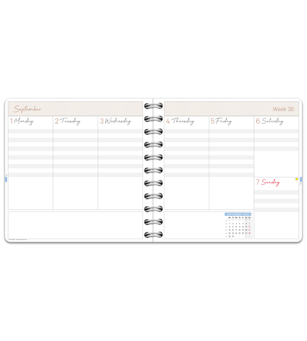 Planner - Spiral Binding Square