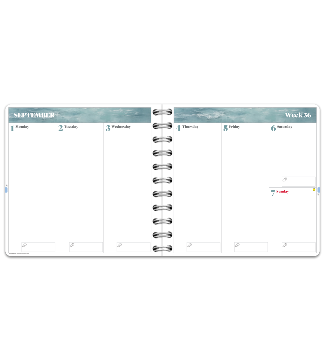 Planner - Spiral Binding Square