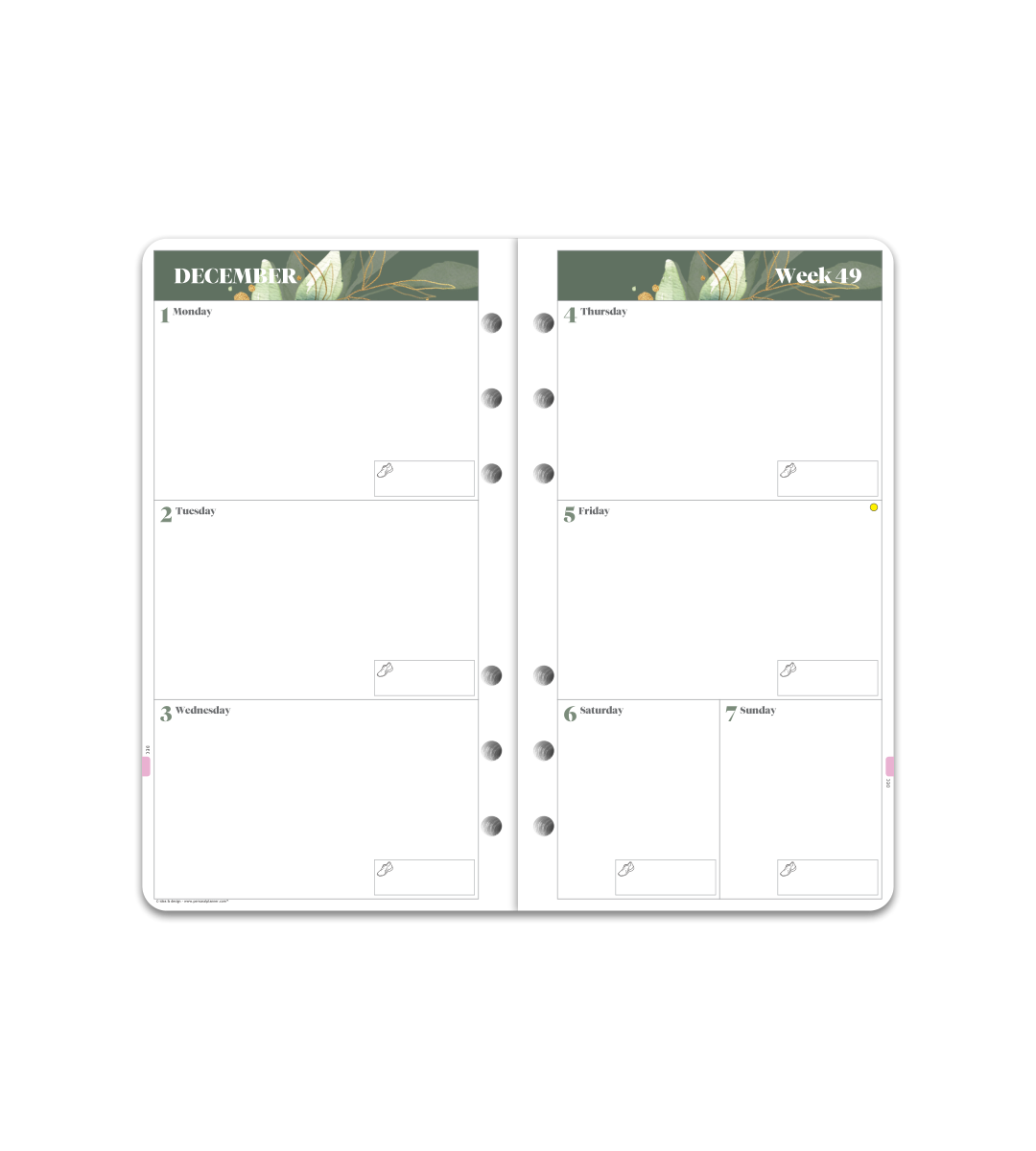 Organizer - Insert Personal