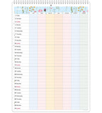 Familjekalender - Månadsöversikt - Personal Planner