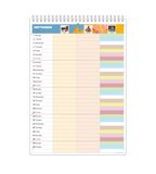 Familjekalender - Månadsöversikt - Personal Planner