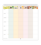 Familjekalender - Veckoöversikt - Personal Planner