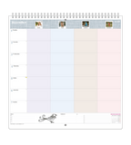 Familjekalender - Veckoöversikt - Personal Planner