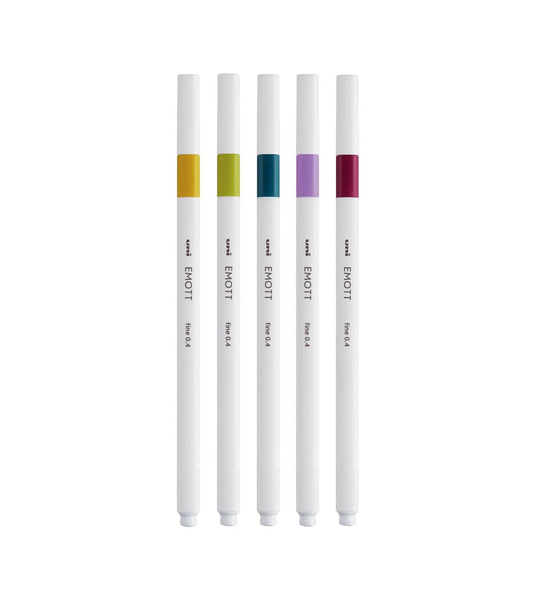 Fineliner - Uni Emott Set - 5-pack - Personal Planner