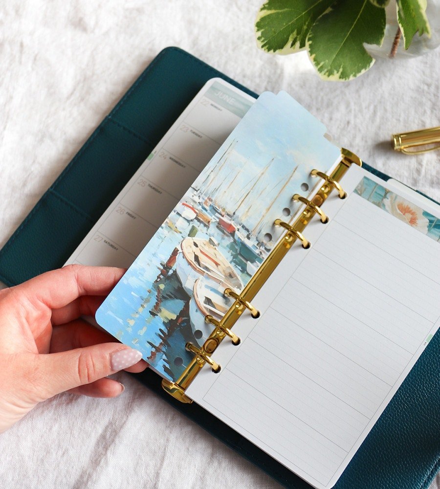 Flikar - Flikar till systemkalender - storlek A5 och Personal - Personal Planner