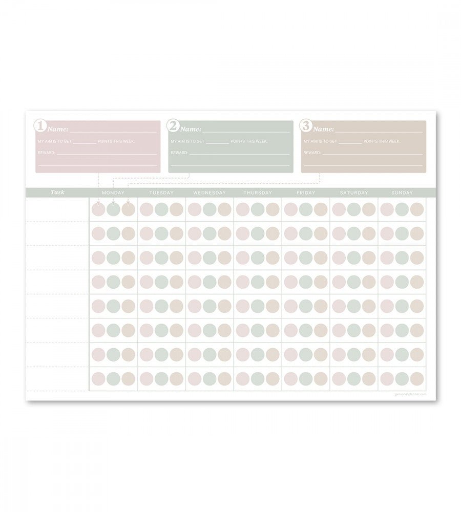 Kids Reward Chart - Personal Planner