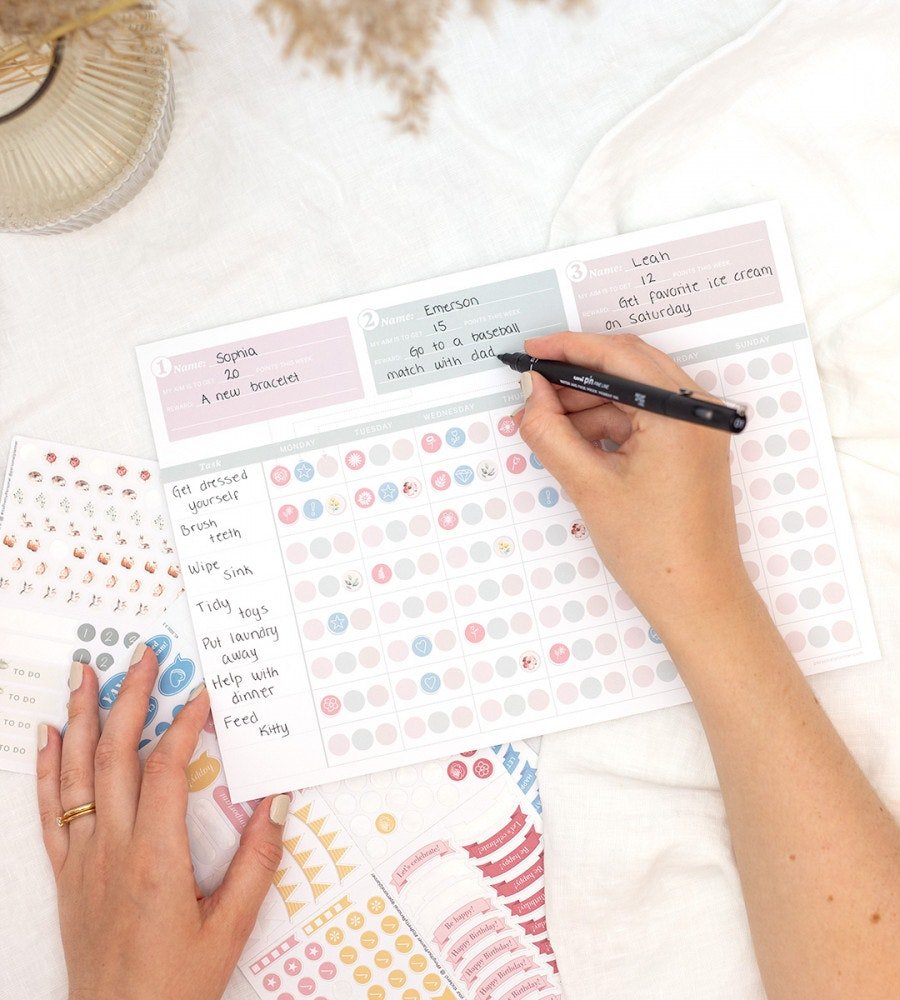 Kids Reward Chart - Personal Planner