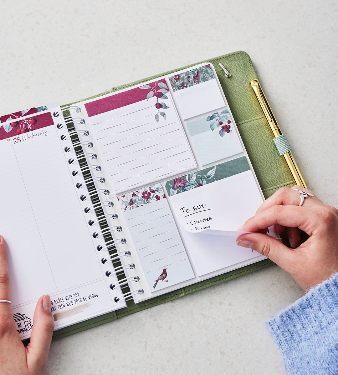 Kit - Cherry me up till almanacka - storlek A5, A4 - Personal Planner