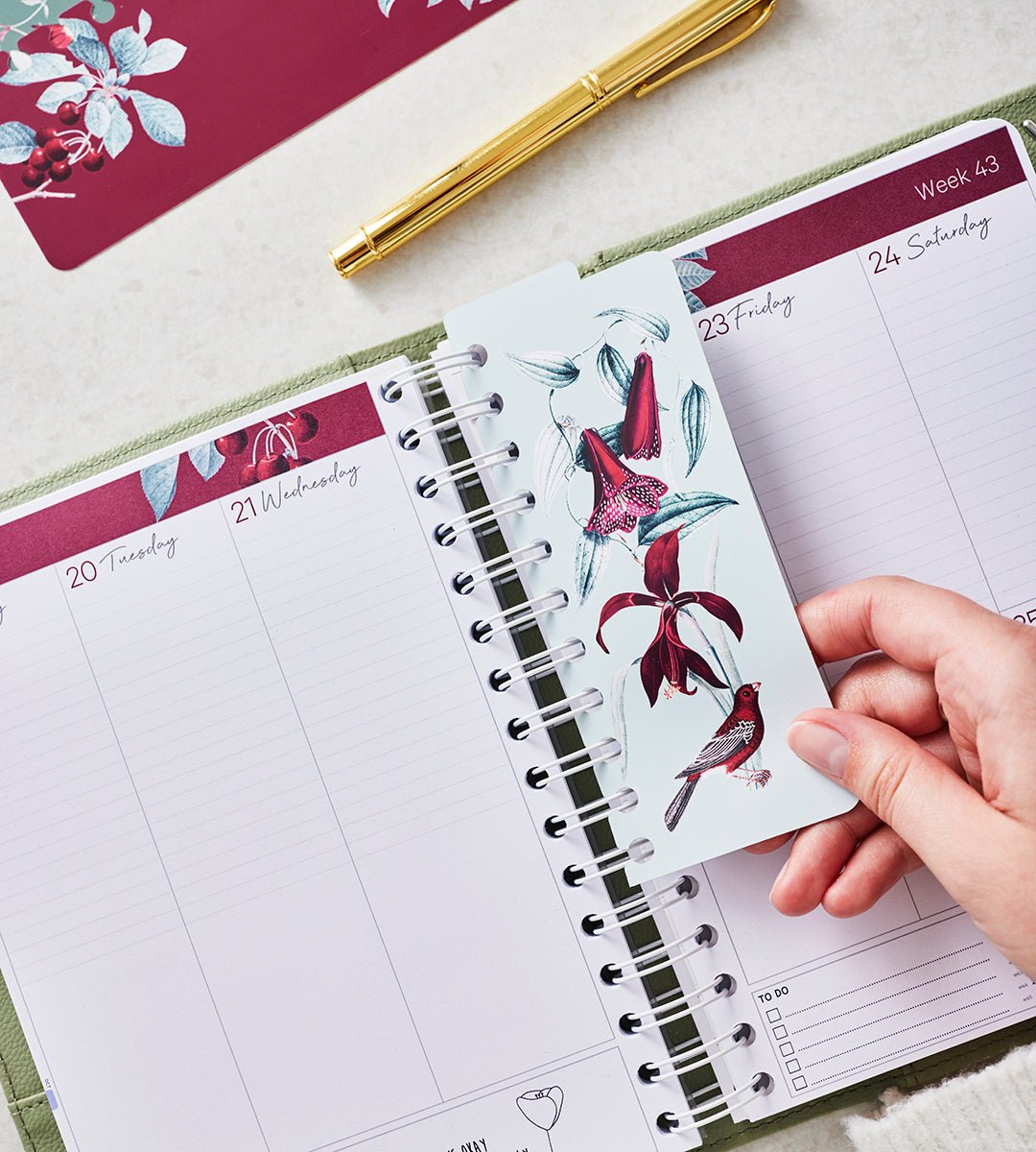 Kit - Cherry me up till almanacka - storlek A5, A4 - Personal Planner