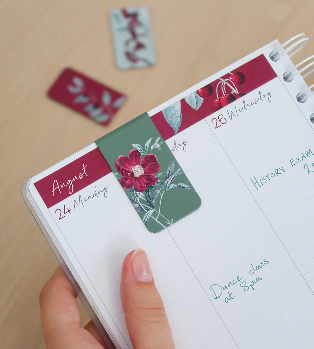 Kit - Cherry me up till systemkalender - storlek A5 - Personal Planner